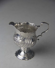 1764 George Iii English Silver Cream Jug By Bm London 2 62 Ozt