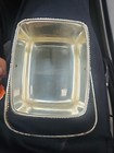 Vintage F b rogers Silver Plate Small Woven Basket