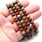 Unisex 108 Natural Wood 6mm 8mm Beads Bracelet Buddhist Rosary Mala Necklace    