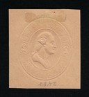 Genuine Scott  u230 Mint 1883 Red On Fawn Plimpton-morgan Large Cut Square 17285