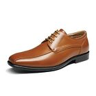Men Leather Dress Shoes Formal Classic Lace-up Business Oxford Shoes
