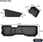 Under Seat Storage Box For 2014-2018 Silverado Sierra 1500 2500hd 3500hd Crewcab