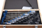 Shars 0-12  Solid Metal Frame Micrometer Set New R 