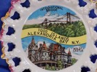 1000 Islands Alexandria Bay Souvenir Trinket Dish Wall Hanger Made In Japan Vtg
