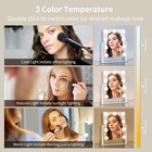 Vanity Mirror With Lights  Makeup Mirror With Lights 3 Color Lighting Modes D   