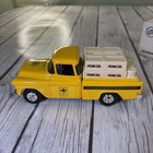 Ertl 1 25 Die Cast Metal Pennzoil Logo 1955 Chevy Pickup Truck Coin Bank  7648 