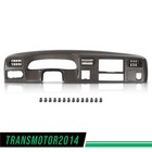 Dash Instrument Cluster Bezel Panel Gray Fit For 99-04 Ford F250 F350 Super Duty
