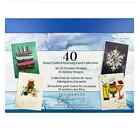 Hand Crafted All Occasion   Holiday Greeting Cards  40 Count