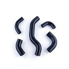 Black For 1995-2006 Kawasaki Vulcan 800 Vn800 Silicone Coolant Radiator Hose Kit