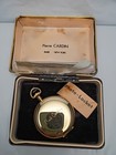 Rare Nos Pierre Cardin Signed Vintage Double Photo Locket Mcm 70s Classic 
