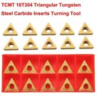 10pcs 1 2 Lathe Indexable Carbide Insert Turning Tooling Bit Holder Set Tool