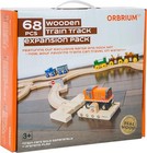 68pc Wooden Train Tracks Lot Railway Pieces Set Play For Thomas The Train Brio