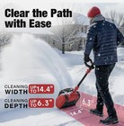Cordless Snow Shovel  14 4-inch   Throws 20 Plus Feet Free Fast Ship