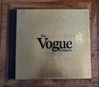 Rare Gold Vintage The Vogue Couture Patterns Display Counter Book Catalog 80s