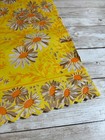 Vintage Paper Shelf Liner Yellow Daisy Pattern