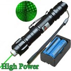 Visible Beam Green Laser Pointer Pen 532nm Star Cap Bright Lazer   Battery