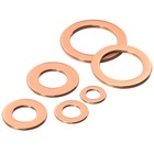 Copper Sealing Washers Metric M3 M4 M5 M6m8 Flat Gasket Sump Plug Washer Din7603