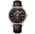 Men   s Leather Quartz Wristwatch Waterproof Luminous Sports Date Luxury