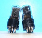 6x5gt 2 Radio Nu Audio Electron Vintage Amplifier Vacuum Tubes Valve Tested 6x5g