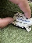 Vintage 60s 70s Sears Sportswear Mohair Acrylic Cardigan Sweater Green Kurt 