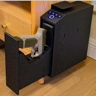 Biometric Slider Handgun Gun Safe For Nightstand for Pistol -with Fingerprint
