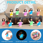 50 Pcs Little Jesus Figurine Bulk Glow In The Dark Jesus Figure To Hide And Seek