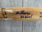 Travis Bazzana Rookie Signed Game Used Baseball Bat Guardians Oregon State Mlb