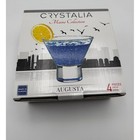 Crystalia Augusta Stemless Martini Cocktail Glasses Set Of 4 Maine Collection