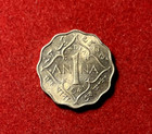 India 1941 B Anna Unc Copper-nickel Coin Km 537 T2198a
