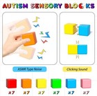 Apluses 42pcs Magnetic Blocks Gifts For Toddlers Kids Montessori Sensory Toys