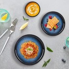 Romswi Dinnerware Set For 4  16 Pcs Stoneware Plates And Bowls Sets With Mugs 