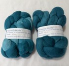 2 5 Pounds Of Spinning Fiber Wool Top Merino Hand Dyed Alpaca Silk Organic