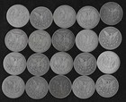 Twenty  20  Morgan Dollars  1878-1904  90  Silver  Lot D88-1