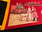 Vintage Souvenir Pennant - Santa s Workshop  Wilmington  New York  27 