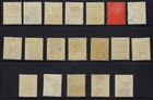 British Guiana  1889-1903  Scott  130-147  Complete Set  Mint  L h  h 