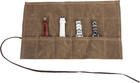 Waxed Canvas Watch Roll Handmade Waterproof Multi-purpose Travel Case Watch Roll