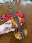 Vtg 9 5    Violin  W  11 5    Long Case Musical Instrument Salesman s Sample Model