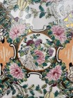 Chinese Rose Medallion Style Porcelain Decorative 10    Plates Qianlong  Lot Of 2