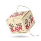 Raw Hemp Wick Ball   100ft 1 Pc Boxed    Natural Hemp And Beeswax