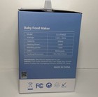 New Nutriease Allstage Stainless Steel Baby Food Maker Steamer And Blender