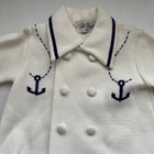 Vintage - Little World  Inc  - Medium - Baby Sailor Coat   Hat - See Photos