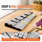 32 Note Glockenspiel Xylophone Bell Kit With Mallets  Drum Sticks And Bag