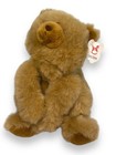 Vintage Fao Schwarz Soft Plush Teddy Bear Lovey Stuffed Animal Brown Tan 10 In