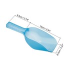 Ice Scoop 12oz Plastic Flour Cereal Sugar Shovel Blue 5 91  X 3 27  X 2 36 