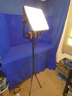 Litepanels Astra 1x1 Bi-color Led Light W manfrotto Light Stand  Power Supply