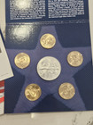 2007 United States Mint Annual Uncirculated Dollar Coin Set With Silver Eagle