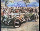2019 Pebble Beach Concours Poster Bentley 8 Litre Alfredo De La Maria New