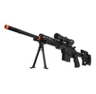 Spring Airsoft Sniper Rifle Gun W  Scope Laser Light Bipod 350 Fps
