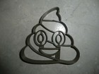 Poo Swirl Poop Pile Smiling Emoji Cartoon Message Cookie Cutter Usa Pr3857