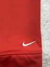 Nike Team Dri-fit Pants Mens Large Red Athletic Track Warm Up Zipper Pockets